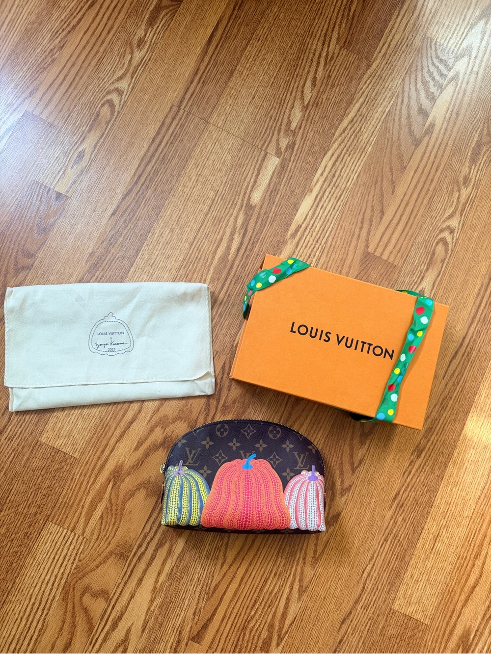 Louis Vuitton x Yayori Kusama Cosmetics Pouch NIB